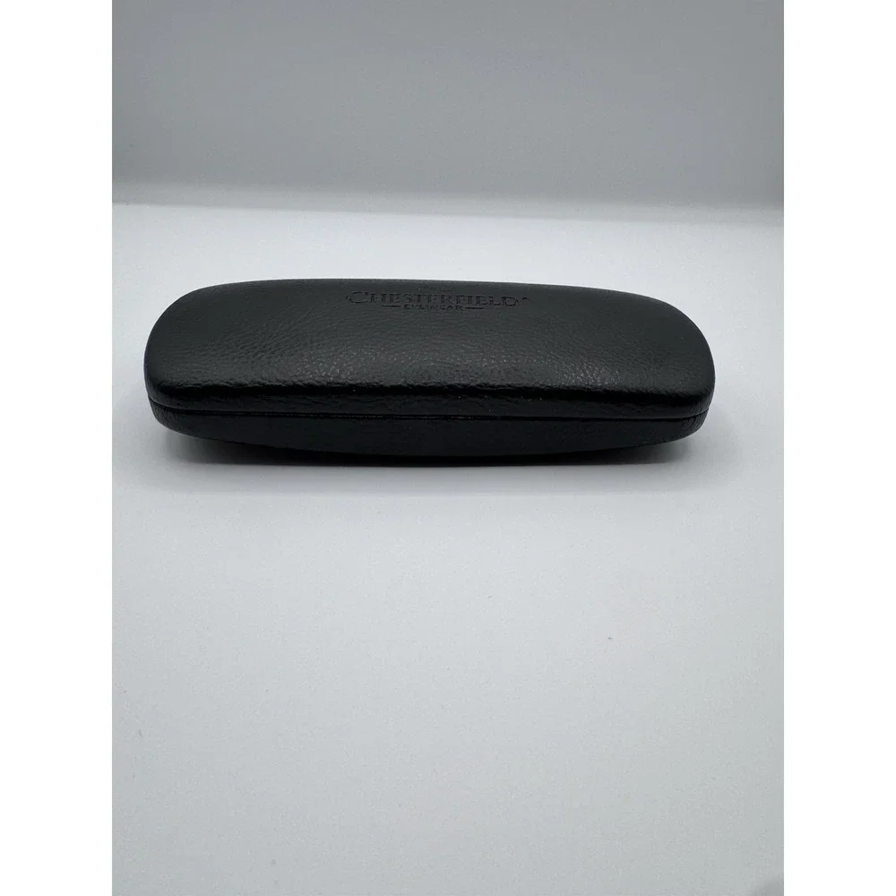 Chesterfield XL Eyeglasses Black Hard Clamshell Eyeglasses Case